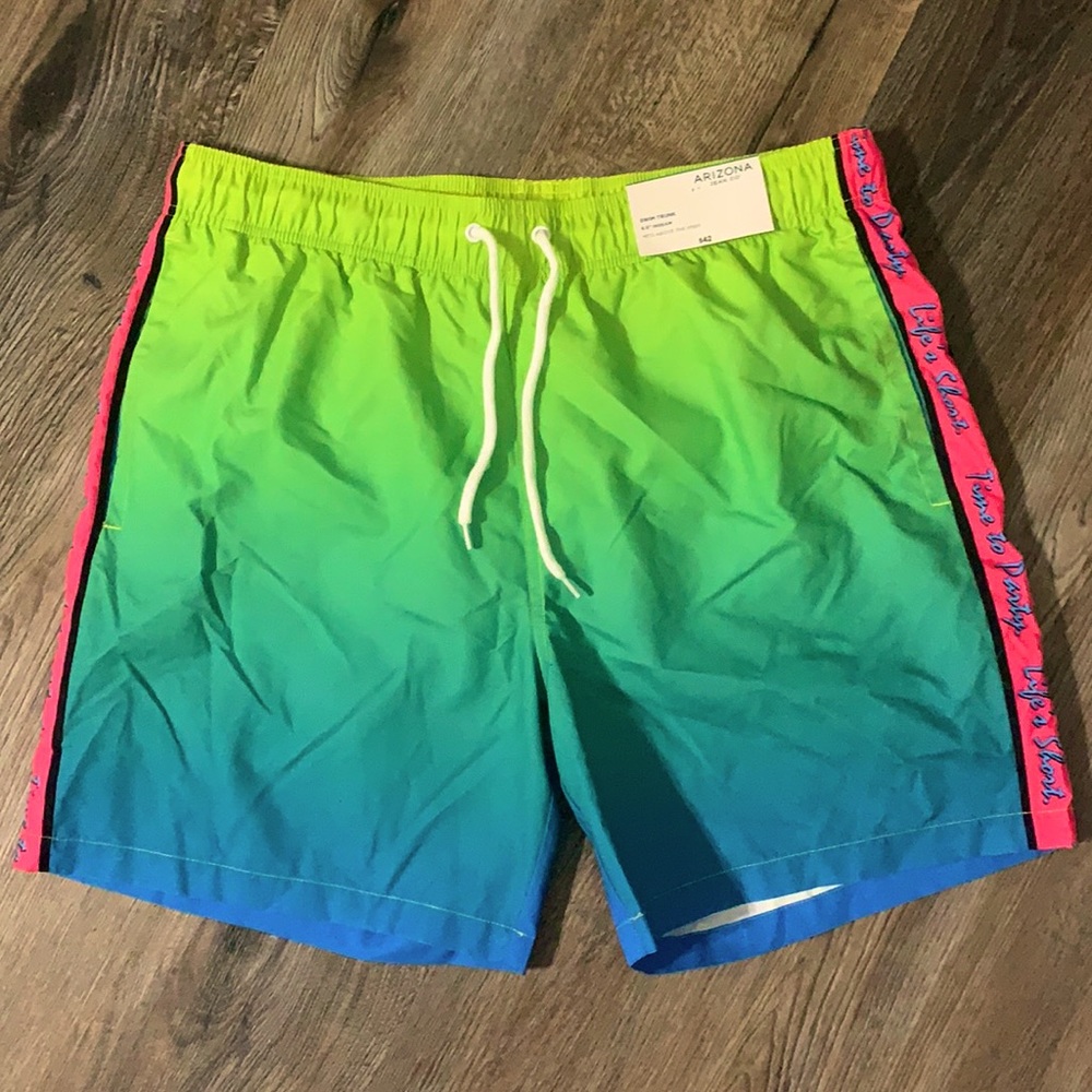 Arizona Jean Co. Men's Above the Knee Swim Trunks